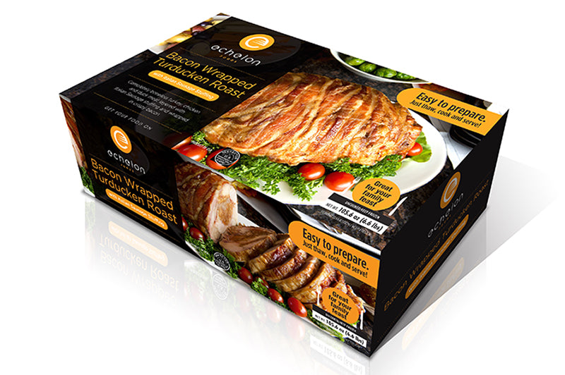 Bacon Wrapped Turducken Premium Roast 